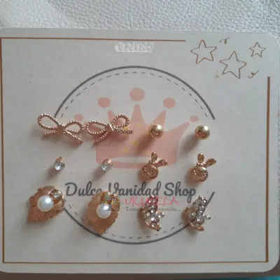 Aretes en fantasia