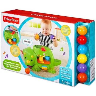 Dino Doble Diversión De Fisher Price.