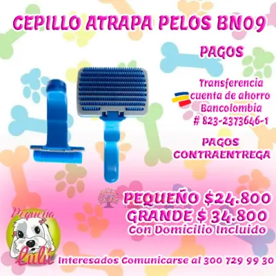 CEPILLO PARA PERROS ATRAPAPELOS
