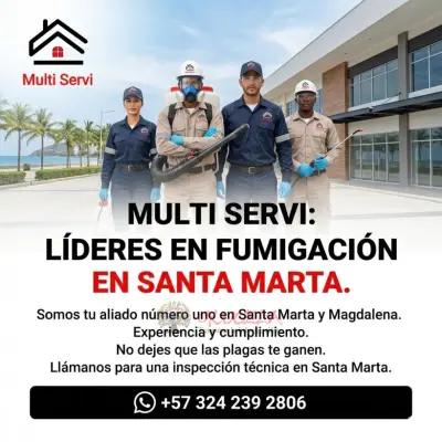 multi servi líderes en fumigación en santa marta