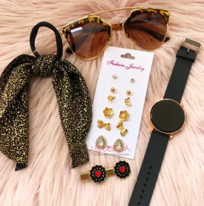 Combo Reloj Led