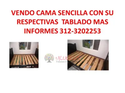 se vende cama sencilla
