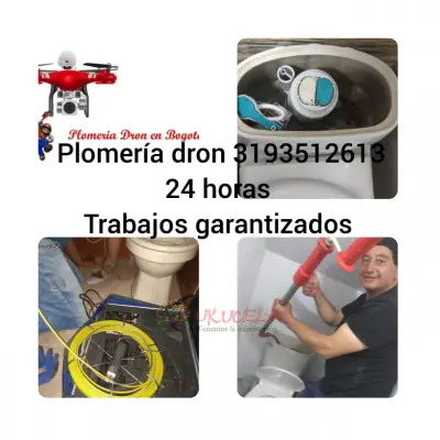 plomeros en modelia 3193512613 plomeria dron