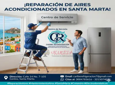 Mantenimiento Reparación de aires acondicionados  en  Santa Marta