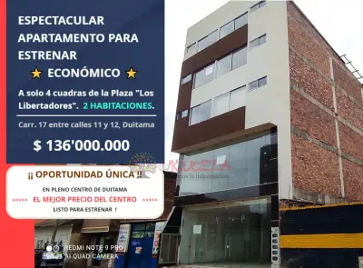 APARTAMENTO PARA ESTRENAR y ECONÓMICO en pleno CENTRO