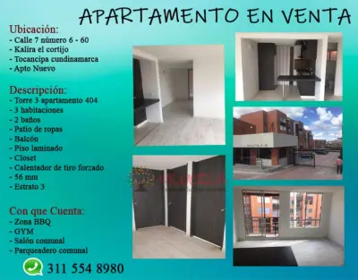 APARTAMENTO TOCANCIPA