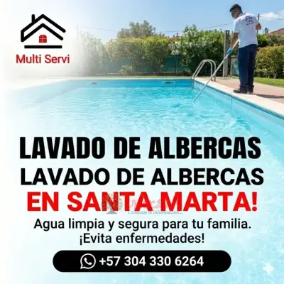 lavado de piscinas en fincas de santa marta multi servi