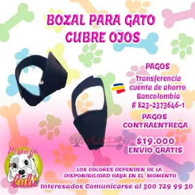 BOZAL PARA GATOS