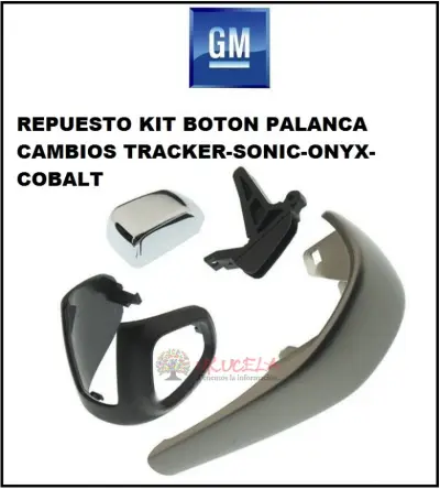 accesorios chevrolet tracker cubierta palanca cambios kit 5 pzs