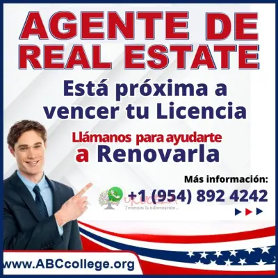 Renueva la Licencia de Real Estate en Florida
