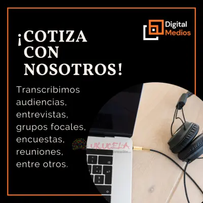 TRANSCRIPCIONES DE AUDIO A TEXTO