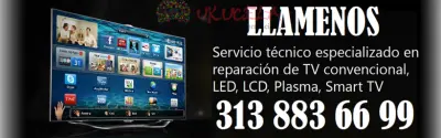 REPARACIÓN DE TELEVISORES CEL 313 883 66 99 CEDRITOS