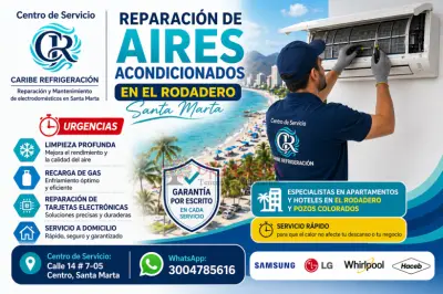 Reparación de Aires Acondicionados en El Rodadero Santa Marta Urgencias