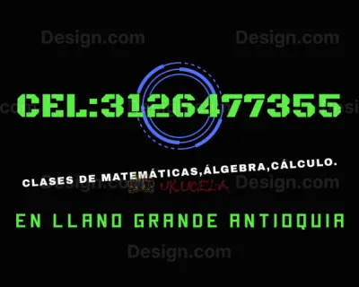 Clases De MATEMÁTICA ÁLGEBRA CÁLCULO En LLano Grande Rionegro Antioquia