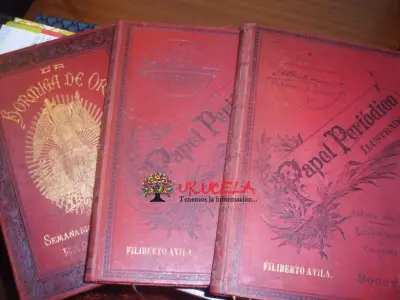 LIBROS PAPEL PERIODICO 1895-1900