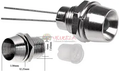 Portaled Metalico 5mm. 10 Unidades