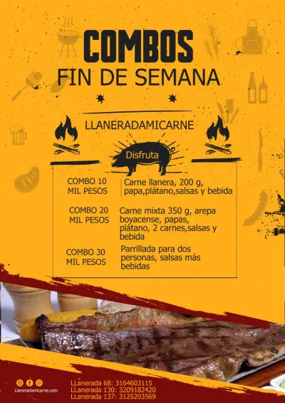 Combos fin de semana