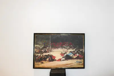 VENDO EXCELENTE OBRA DE ARTE "THE BULLFIGHT" FRANCISCO DE GOYA