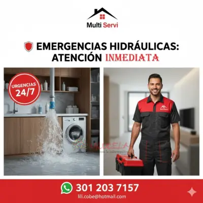 emergencias hidráulicas atención inmediata en santa marta