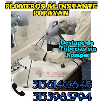Plomeros al instante Popayán