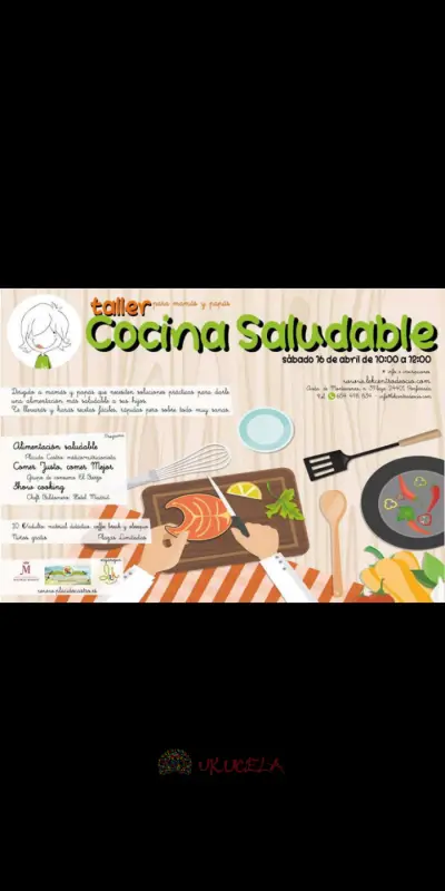 Taller de cocina saludable Alta cocina Gratis