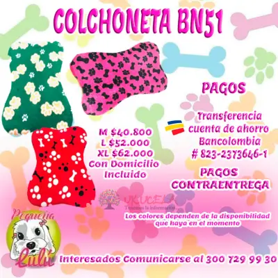 CAMAS PARA PERROS COLCHONETA