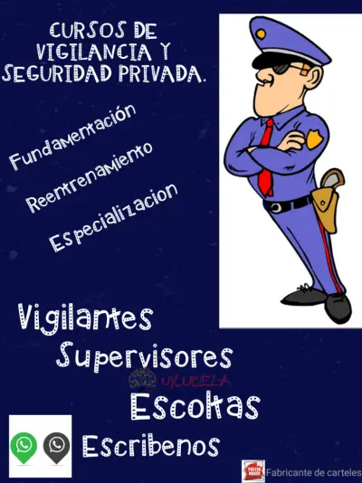 Cursos de vigilancia y seguridad privada