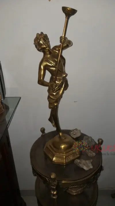 Dios mercurio em bronce