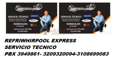 reparacion y mantenimiento de lavadoras neveras 3209320094 3949861