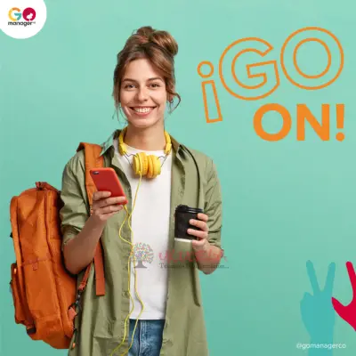Manejo de redes sociales ¡Go on!