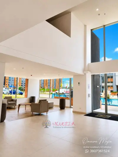 Arriendo Apartamento en Guaymaral Bogota piso 9 Área 45 m2 2 alcobas 1 baño - foto 2