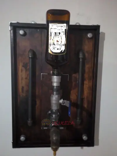 porta licor dosificador hermoso funcional