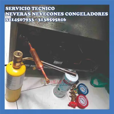 REPARACION DE NEVERAS nevecones y refrigeración industrial