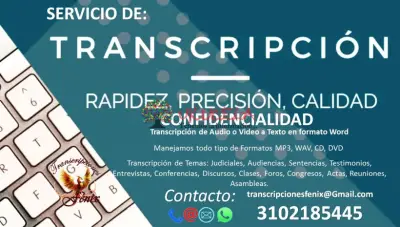 TRANSCRIPCION AUDIO A TEXTO