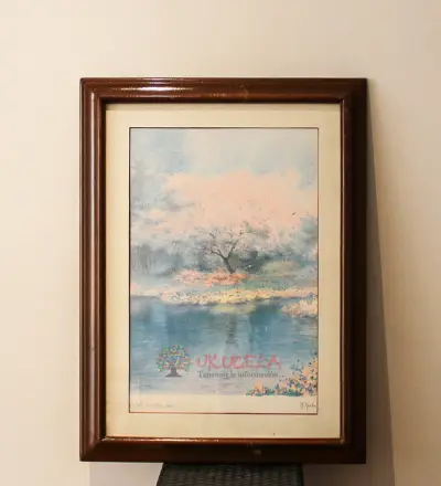 VENDO BONITA OBRA DE ARTE "LA LLETTO CON ALBERO" M. MARTEN