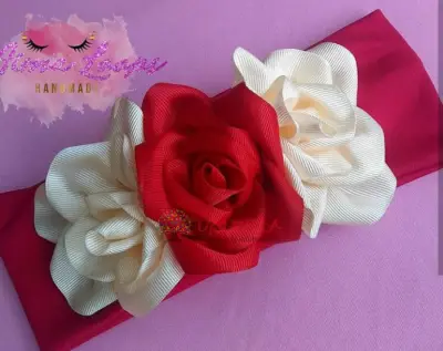 Moños Flores Balacas para niñas Precio por unidad