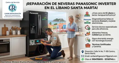 Reparación de neveras Panasonic en Santa Marta