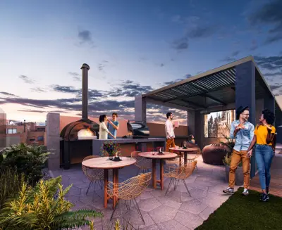 APARTAESTUDIO EN VENTA EN VIRREY - PROYECTO SOBRE PLANOS