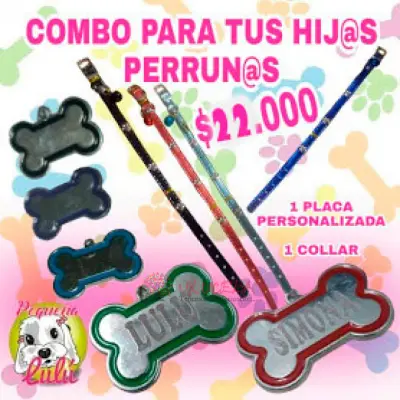 PLACAS PERSONALIZADAS PARA PERROS