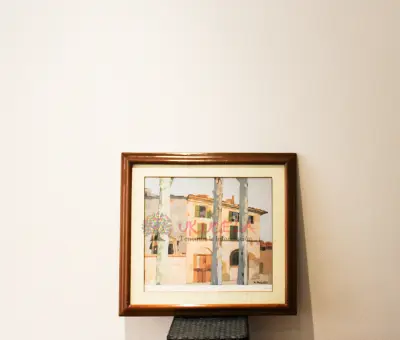 VENDO HERMOSA OBRA "ALBERI IN PAESE" A. PAOLUCCI