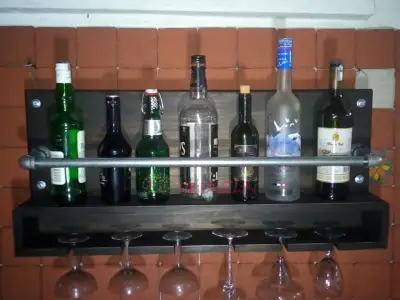 porta botellas copas hermoso