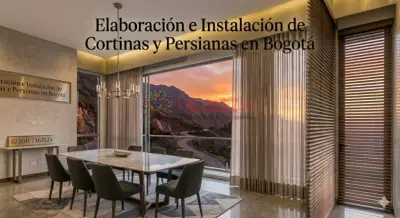 Fabricacion e instalacion de cortinas en Colina Campestre Bogotá
