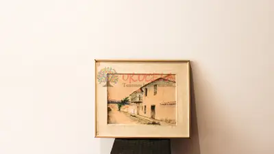 VENDO BONITA OBRA DE ARTE "CASA NARIÑO VILLA DE LEYVA" A. PEREZ VARGAS