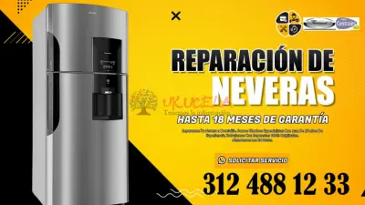 REPARACIÒN DE NEVERAS  312 488 12 33  TEUSAQUILLO Y BARRIOS UNIDOS