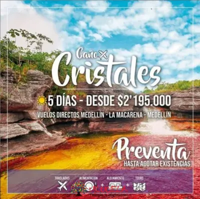Excursiones a CAÑO CRISTALES ¡Todos los días!
