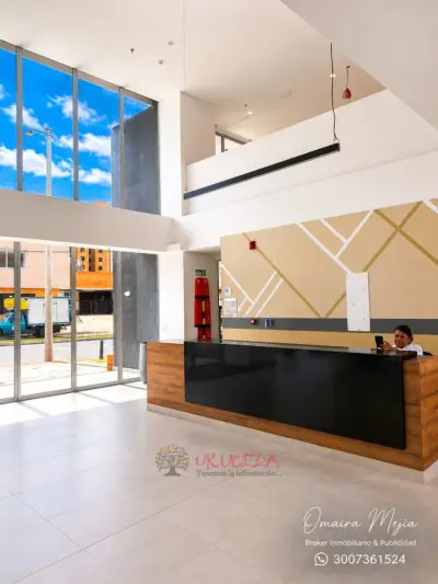 Arriendo Apartamento en Guaymaral Bogota piso 9 Área 45 m2 2 alcobas 1 baño - foto 3