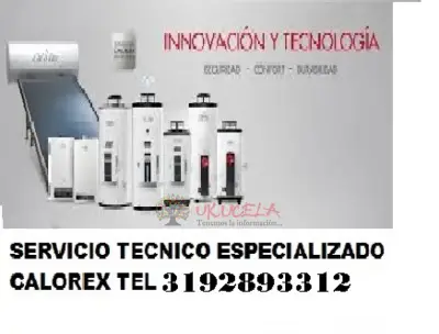Servicio tecnico de calentadores calorex