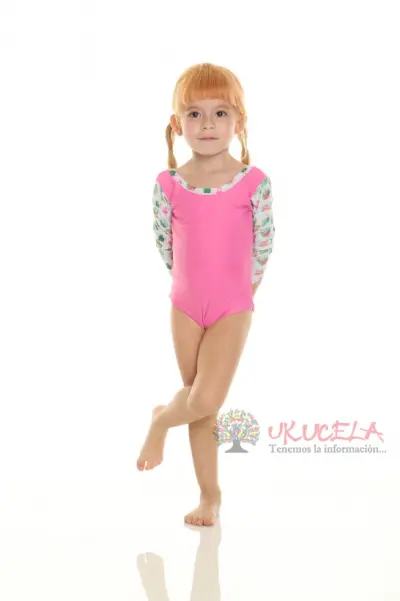 Vestido de baño entero para niña