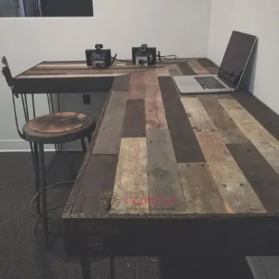 escritorio artesanal hermoso madera pino