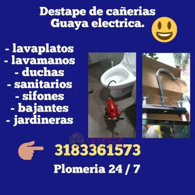 Guaya electrica plomeria floridablanca